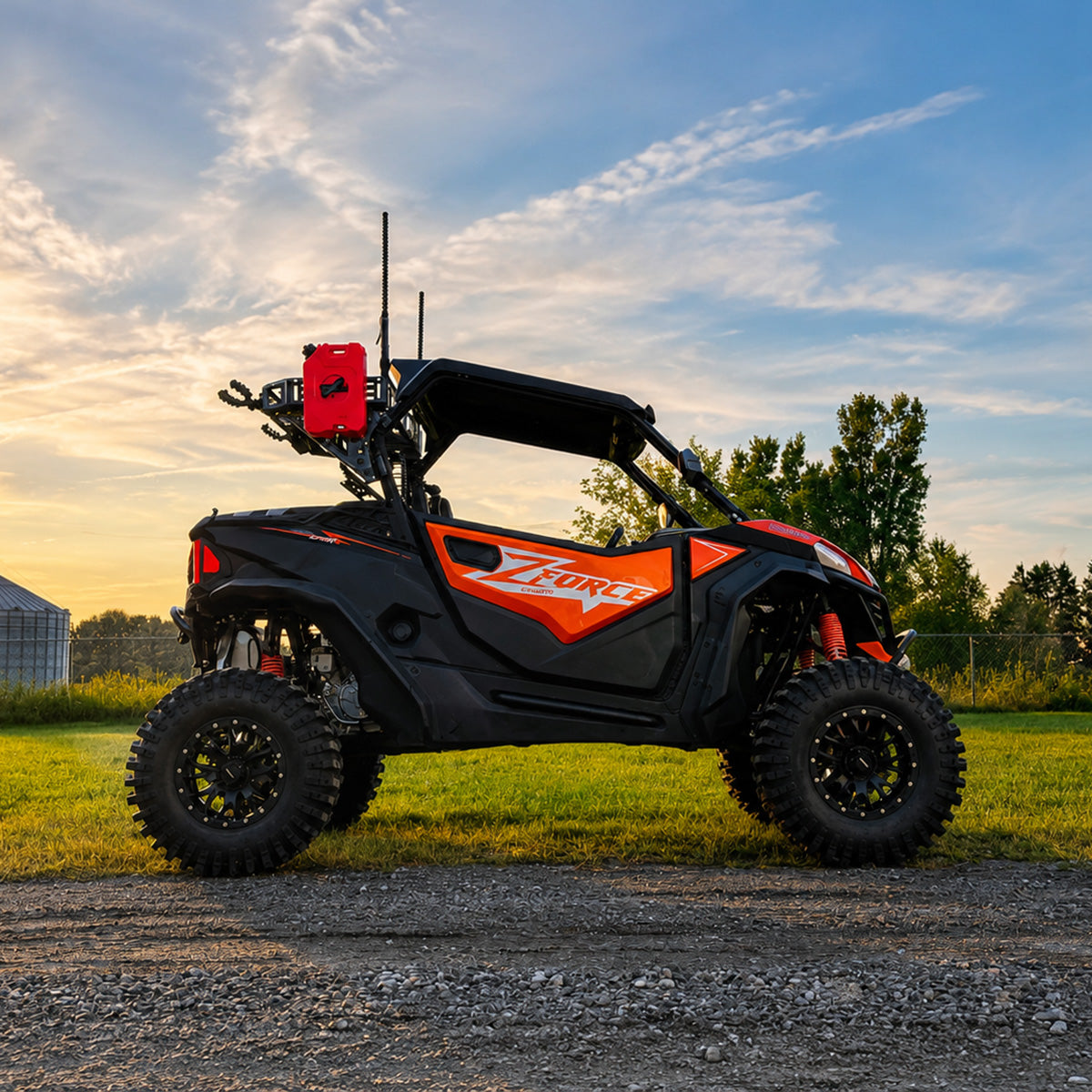 Rear Cargo Rack — CFMOTO ZForce 800/950 (2023+)