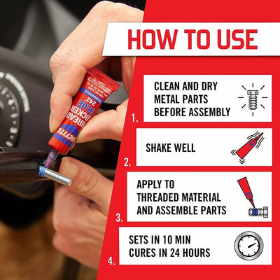 6ml Tube Loctite Threadlocker Blue 242 (1-Pack)