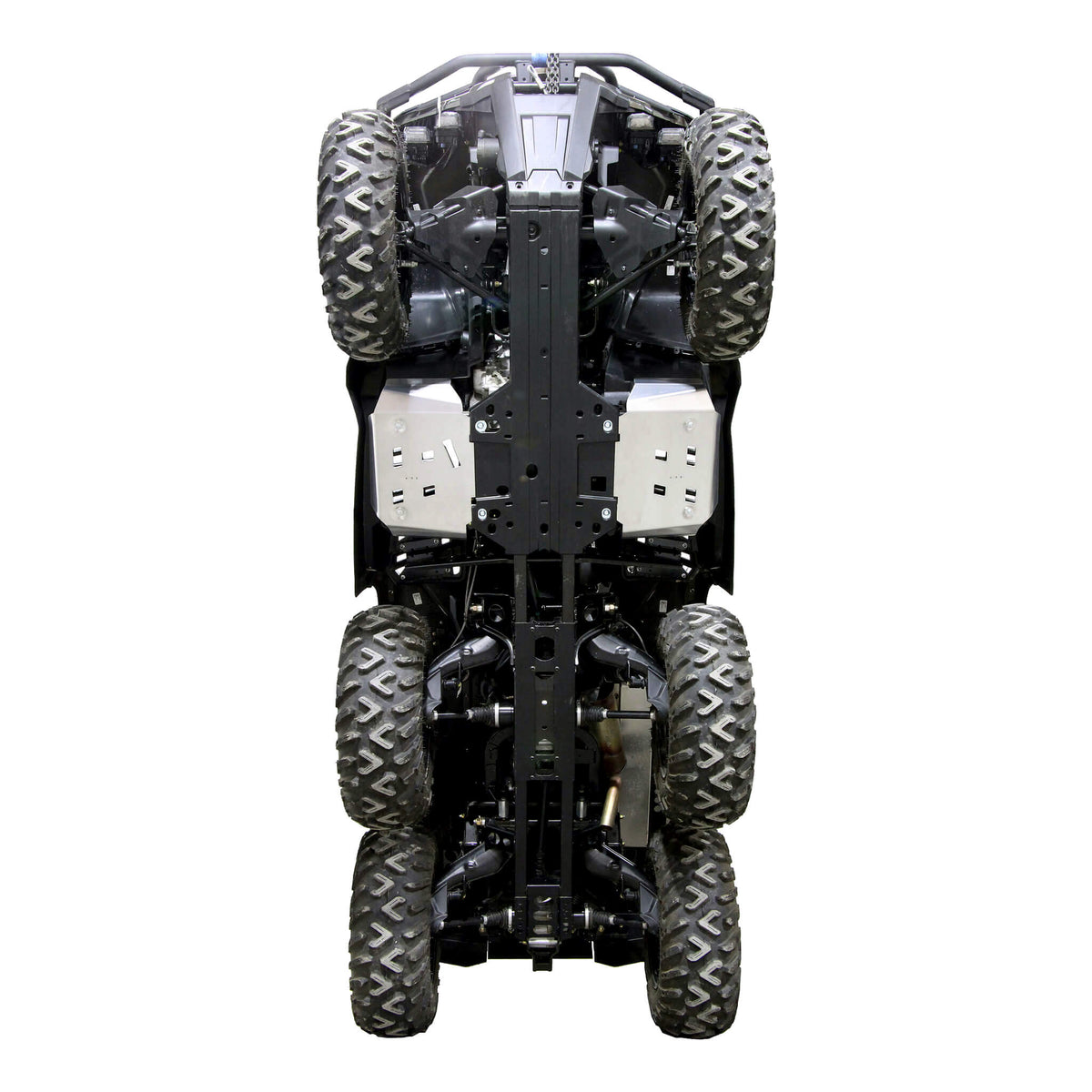 PERFEX aluminum footwell skid plates for Can-Am Outlander MAX 6x6 1000R G2 ATV underbody protection