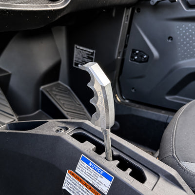CFMOTO ZForce 950 Sport-4 UTV with PERFEX custom billet aluminum shifter knob installed.