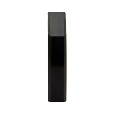 Side view of PERFEX black anodized ATV gear shift knob.