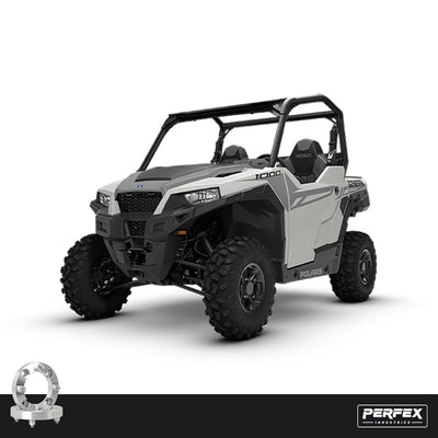 PERFEX Aluminum Wheel Spacers for Polaris General 1000 UTV Models.
