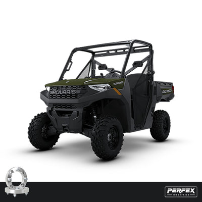 PERFEX Aluminum Wheel Spacers for Polaris Ranger 1000 UTV Models.