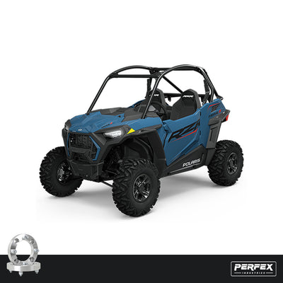PERFEX Aluminum Wheel Spacers for Polaris RZR Trail, RZR Trail S 900 and Trail S 1000 UTV Models.