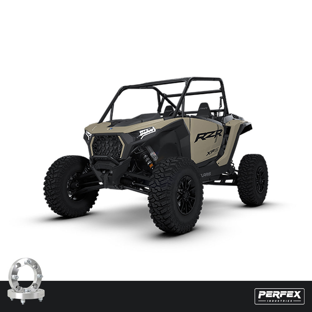 PERFEX Aluminum Wheel Spacers for Polaris RZR XP S 1000 UTV Models.