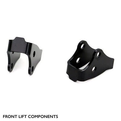 Front components of PERFEX 1.5" lift kit for CFMOTO CForce 400/500S & 400 2 UP.