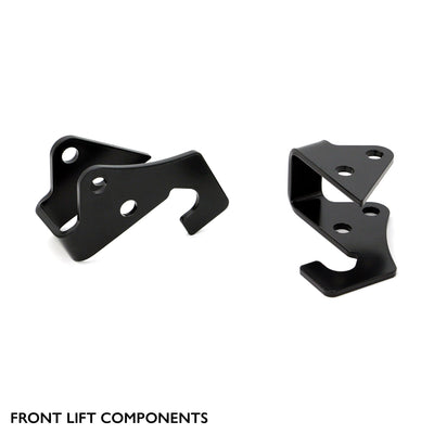 Front components of PERFEX 1.5" lift kit for CFMOTO CForce 500HO & 600 Touring.