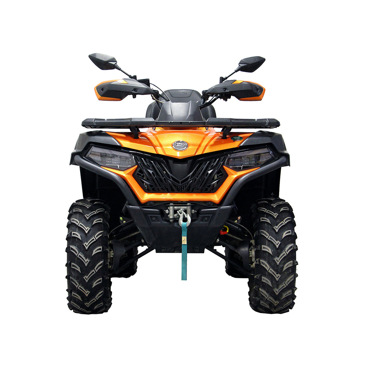2021 CFMOTO CForce 600 Touring with PERFEX 1.5" lift kit installed.