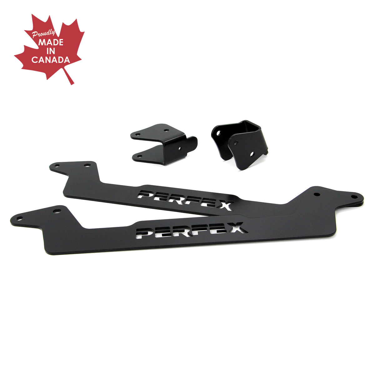 Canadian-made PERFEX 2.5-inch lift kit brackets for CFMOTO UForce 600.