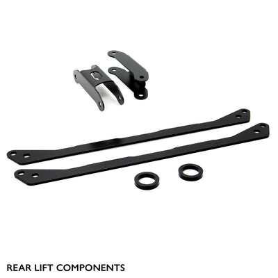 Rear components of the PERFEX 2" lift kit for Can-Am Outlander X MR 650, 850 and 1000R (2017-2018).