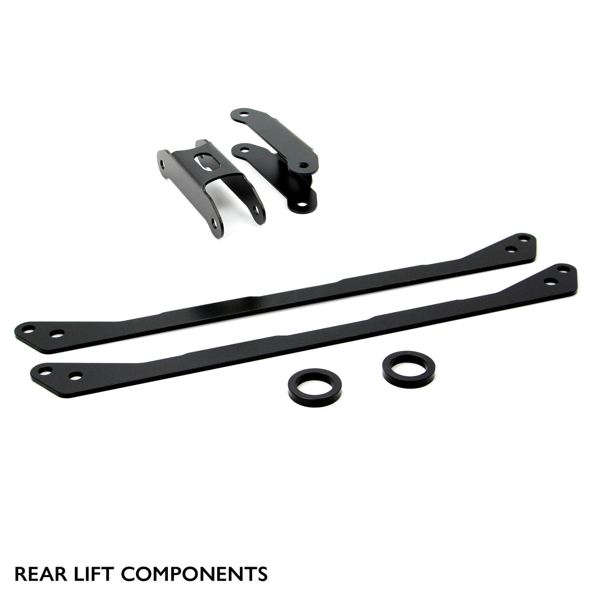 Rear components of the PERFEX 2" lift kit for Can-Am Renegade 570, 650, 850 and 1000R (2017-2018).
