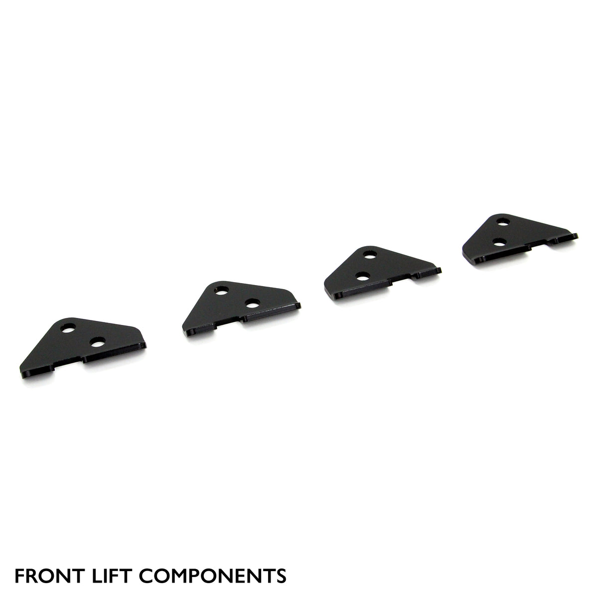 Front components of the PERFEX 2" lift kit for CFMOTO UForce 600.