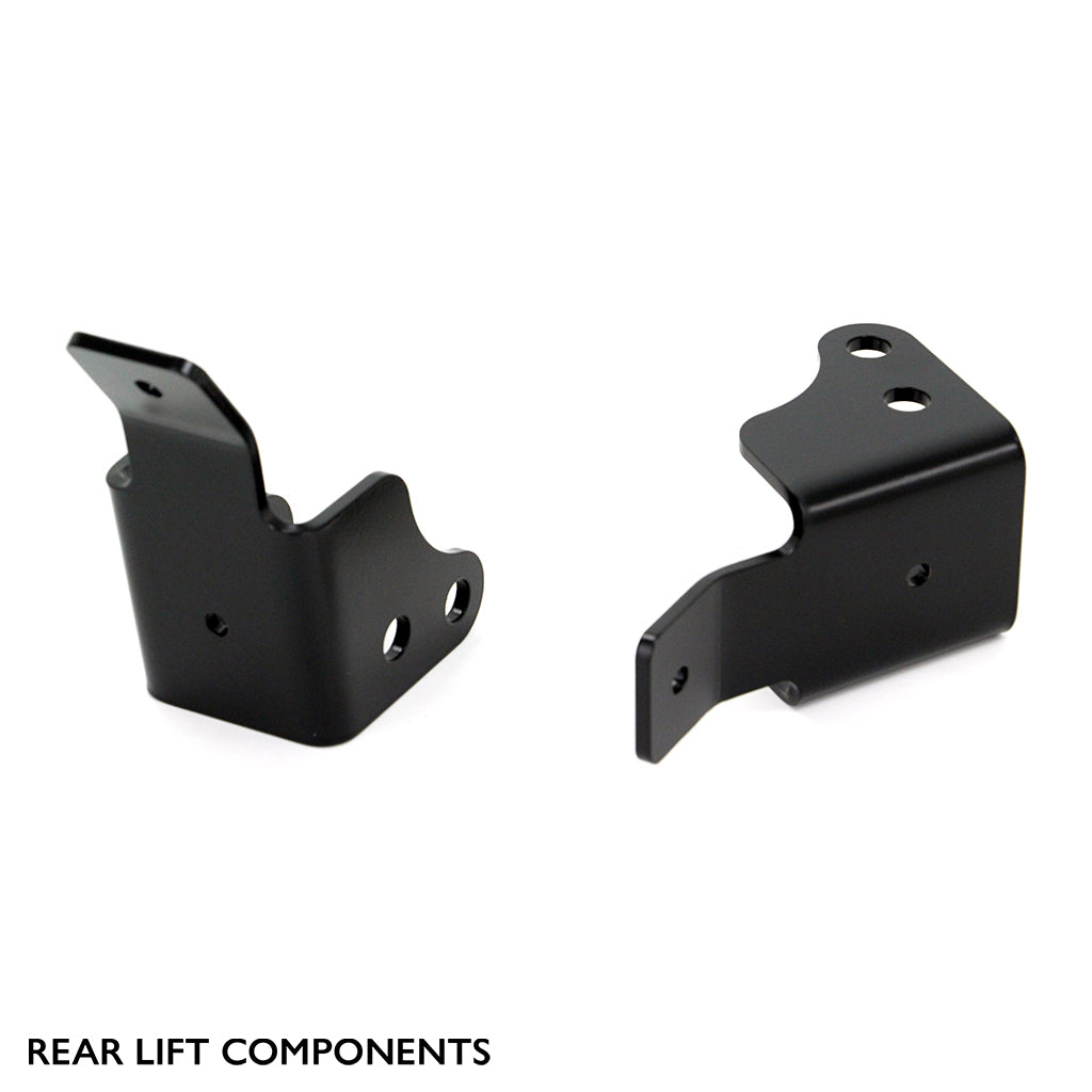 Rear components of the PERFEX 2" lift kit for Yamaha Wolverine RMAX2 1000.