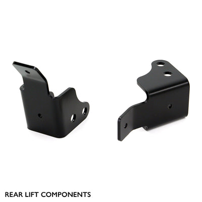 Rear components of the PERFEX 2" lift kit for Yamaha Wolverine RMAX2 1000.