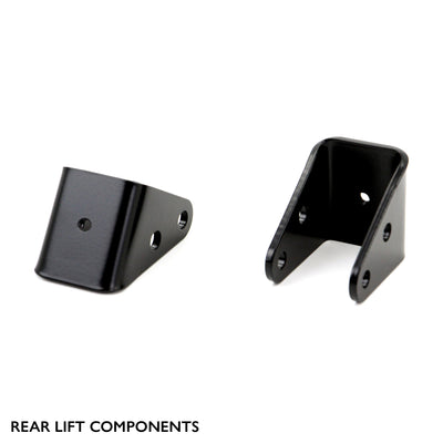 Rear components of PERFEX 2" lift kit for CFMOTO CForce 800XC and 1000.