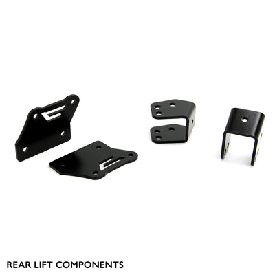 Rear components of PERFEX 2" lift kit for CFMOTO UForce 1000.