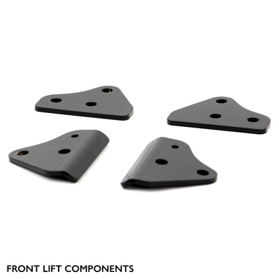 Front components of PERFEX 2" lift kit for CFMOTO ZForce 800EX and 1000.