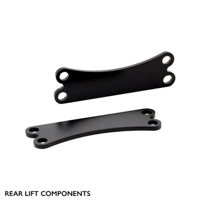 Rear components of PERFEX 2" lift kit for Honda TRX 650/680 Rincon.