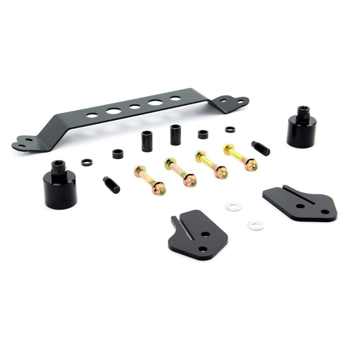 Angled view of PERFEX 2" lift kit for Polaris ACE 570/900 SP.