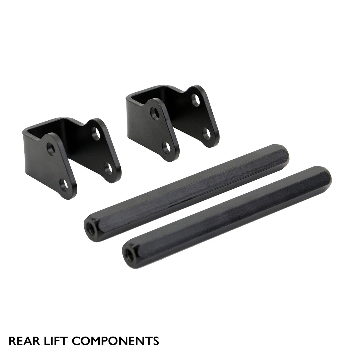 Rear components of PERFEX 2" lift kit for Polaris Ranger Midsize 500/570 & Crew.