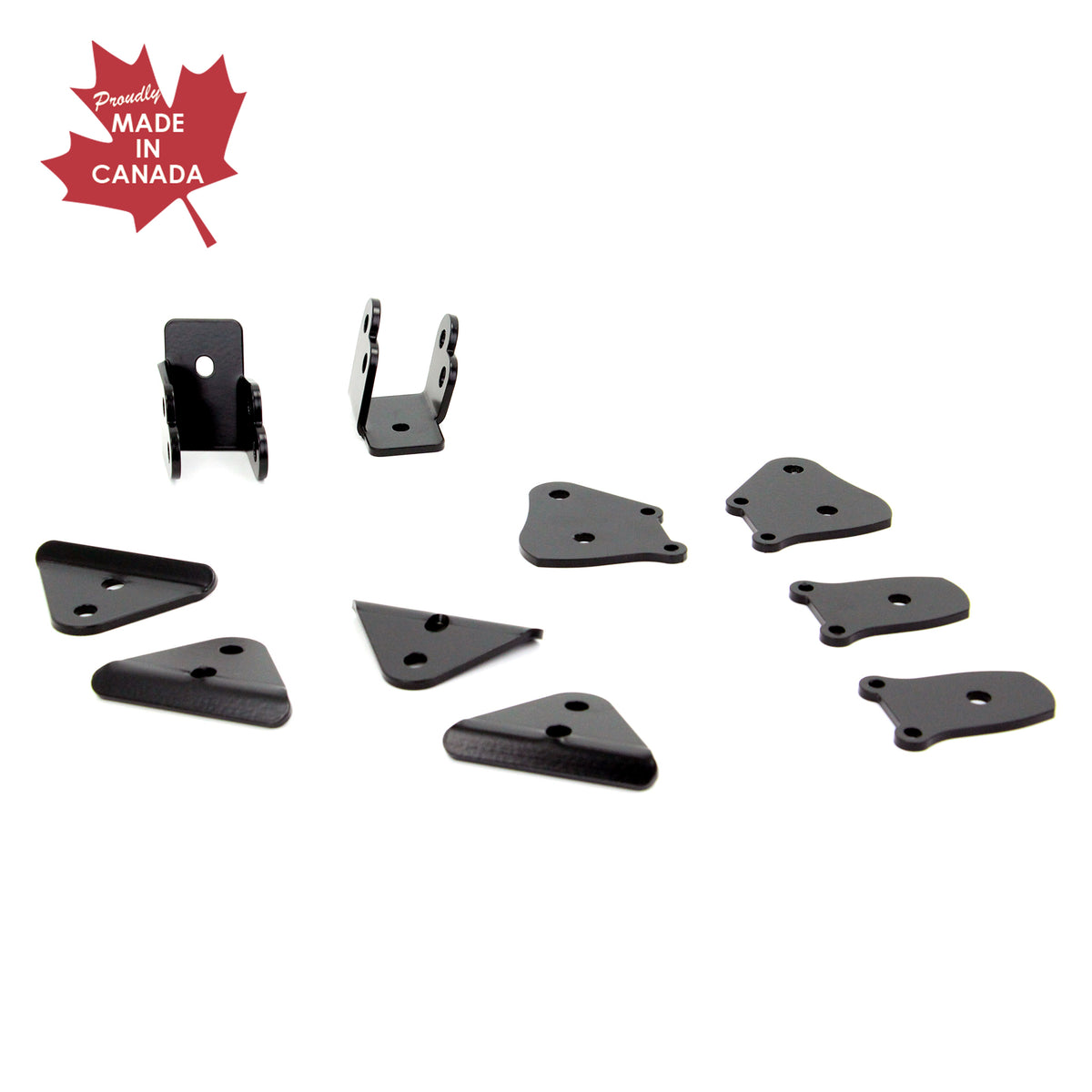 Canadian-made PERFEX 2" lift kit brackets for Polaris RZR 570.
