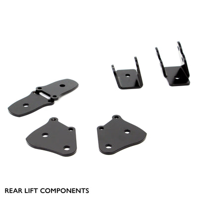 Rear components of PERFEX 2" lift kit for Polaris RZR 570.