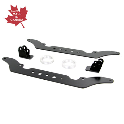Canadian-made PERFEX 2" lift kit brackets for Polaris RZR 570 S.