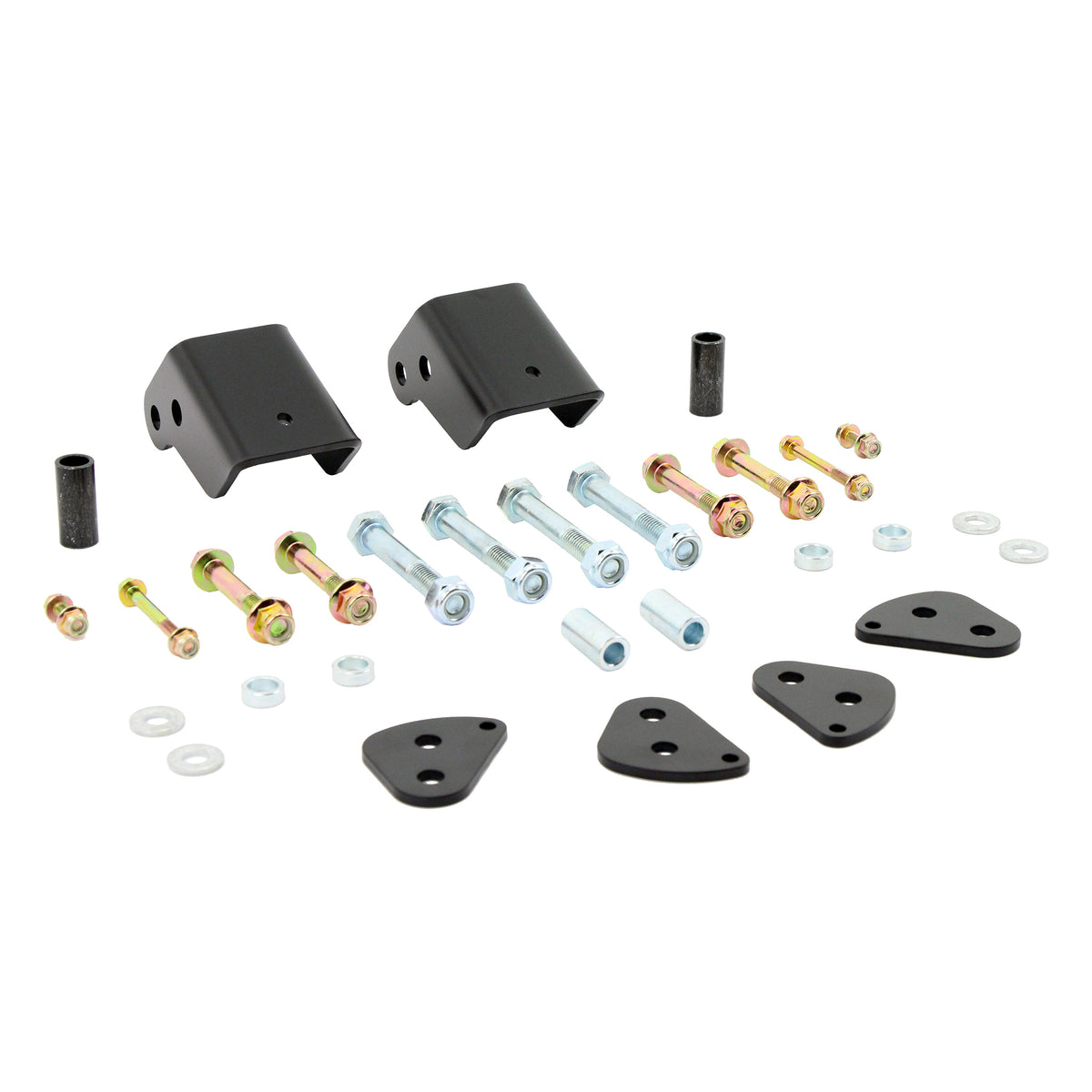 Angled view of PERFEX 2" lift kit for Yamaha Wolverine 700 & 700 R-Spec.