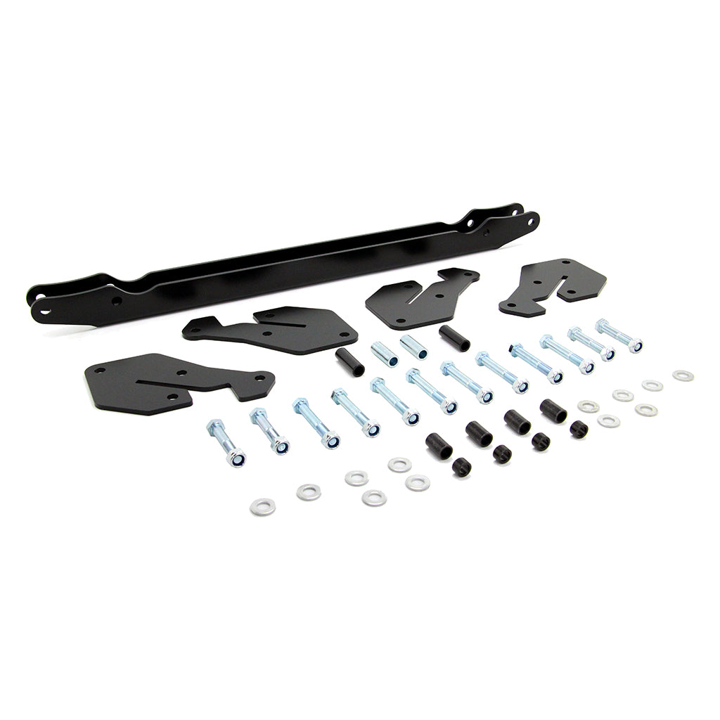 Angled view of PERFEX 2.5" lift kit for Honda Pioneer 1000 & 1000-5.