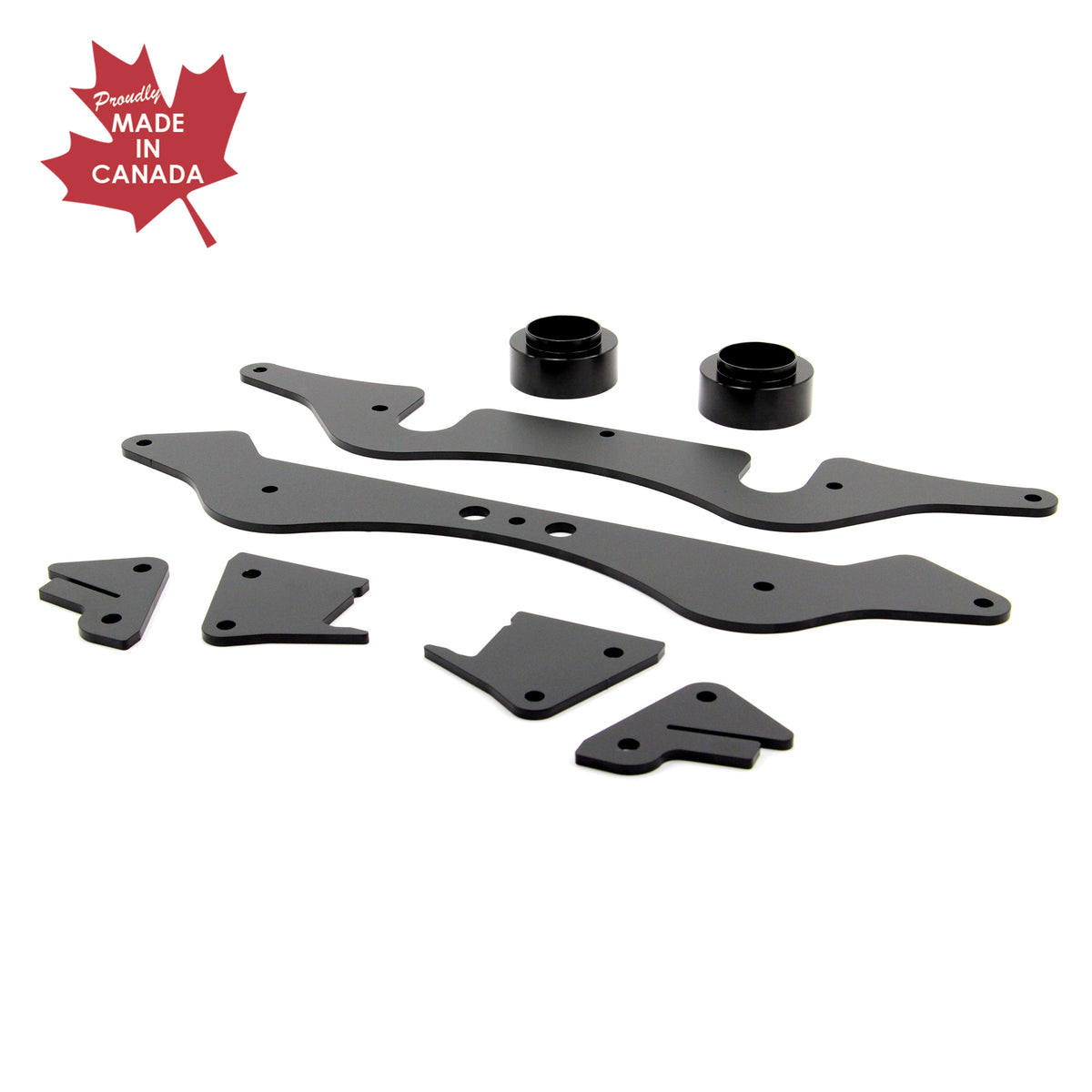 Canadian-made PERFEX 3" lift kit brackets for Polaris General 1000 Deluxe & 4-Seat.