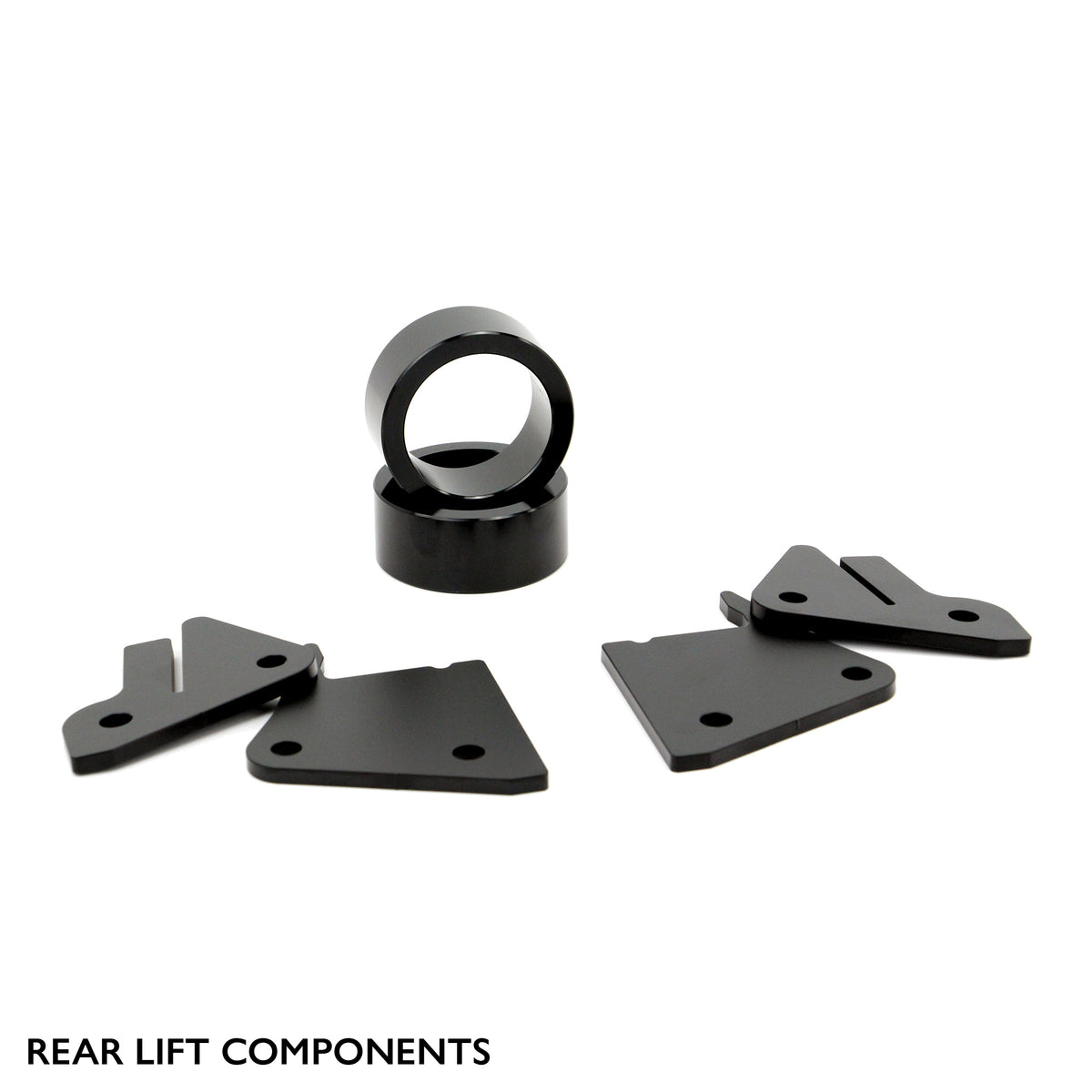 Rear components of PERFEX 3" lift kit for Polaris General 1000.