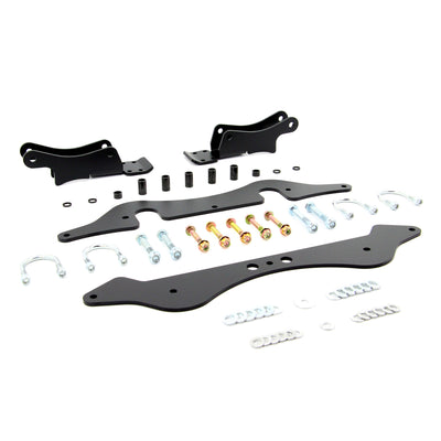Angled view of PERFEX 3" lift kit for Polaris RZR XP & XP-4 1000.