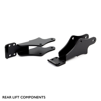 Rear components of PERFEX 3" lift kit for Polaris RZR XP & XP-4 Turbo 1000.