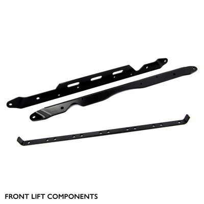 Front components of PERFEX 3" lift kit for Yamaha Wolverine X2/X4 850.