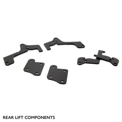 Rear components of PERFEX 3" lift kit for Yamaha Wolverine X2/X4 850.